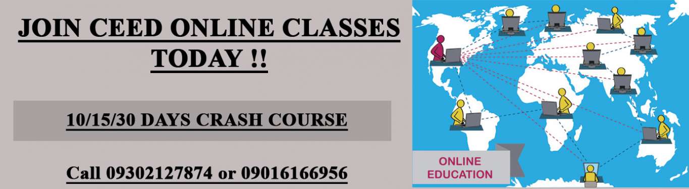 CEED Online coaching in india